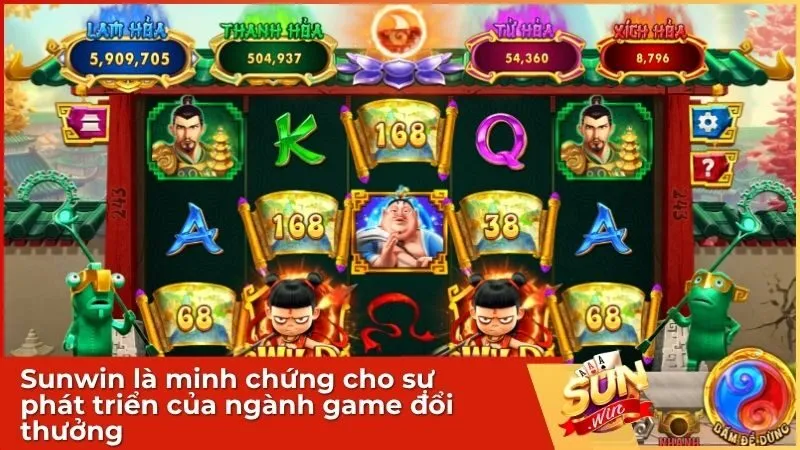 Sunwin là minh chứng cho sự phát triển của ngành game đổi thưởng